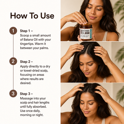 Batana Oil - For Thicker, Fuller & Healthier Hair