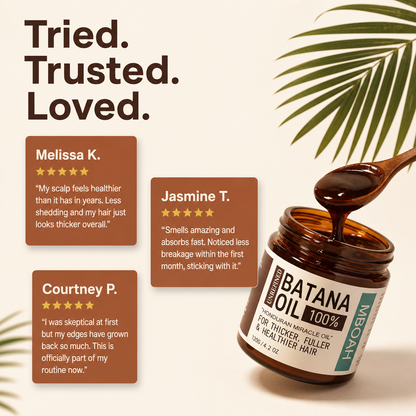 Batana Oil - For Thicker, Fuller & Healthier Hair